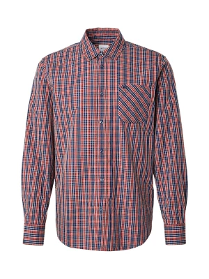 Foto van product MUSTANG Overhemd 'CHESTER' navy / indigo / cranberry / offwhite