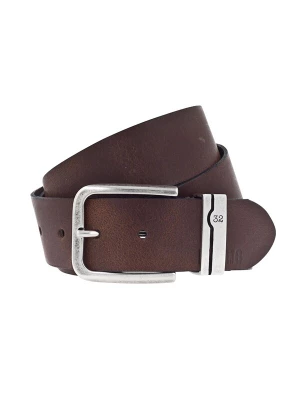 Foto van product MUSTANG Riem chocoladebruin / zilver