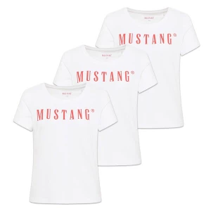 Foto van product MUSTANG Shirt bloedrood / wit