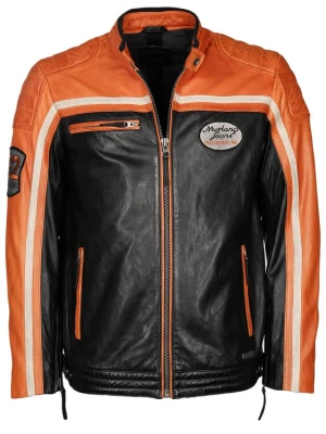 Foto van product MUSTANG Tussenjas 'Gunner' oranje / zwart