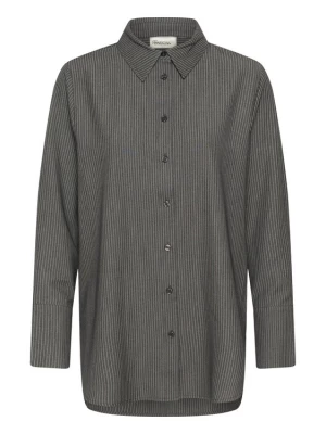 Foto van product My Essential Wardrobe Blouse donkergrijs / wit