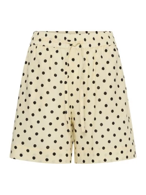 Foto van product My Essential Wardrobe Broek 'MWNada' pasteelgeel / zwart