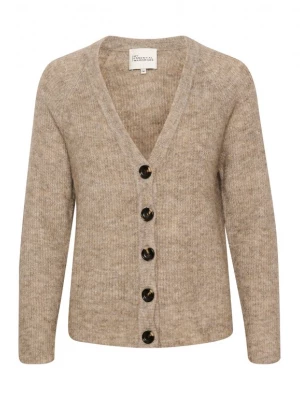 Foto van product My Essential Wardrobe Gebreid vest beige gemêleerd