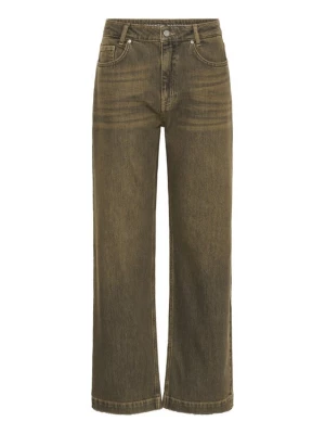 Foto van product My Essential Wardrobe Jeans 'Saba' olijfgroen
