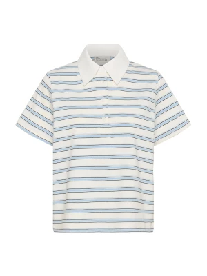 Foto van product My Essential Wardrobe Top 'MWAsla' lichtblauw / zwart / wit