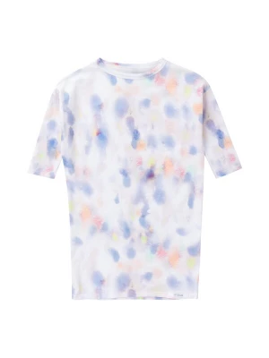 Foto van product Myjama Nachthemd 'Hanna' geel / violetblauw / lichtoranje / wit
