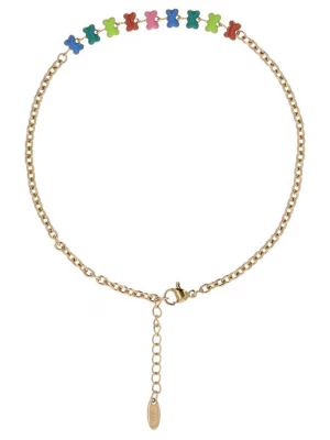 Foto van product MYMO Armband blauw / goud / grasgroen