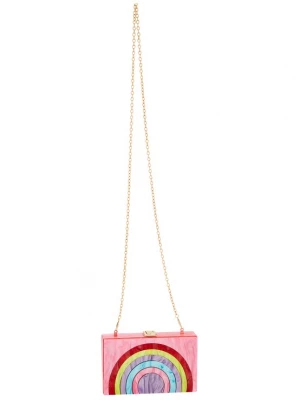 Foto van product myMo at night Clutch lichtblauw / geel / rosa / rood
