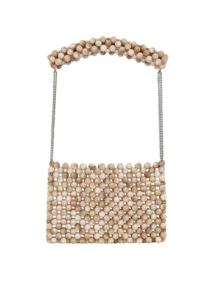 Foto van product FELIPA Handtas lichtbeige / donkerbeige