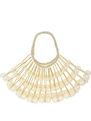 Foto van product Koosh Handtas goud / parelwit