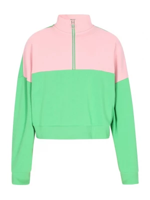 Foto van product myMo ATHLSR Sweatshirt 'Comfy' lichtgroen / rosa