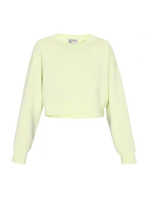 Foto van product myMo ATHLSR Sweatshirt 'Fashion Look' limoen