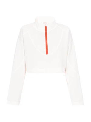 Foto van product myMo ATHLSR Sweatshirt 'Fashion Look' oranje / wit