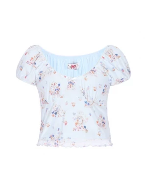 Foto van product MYMO Blouse blauw / gemengde kleuren