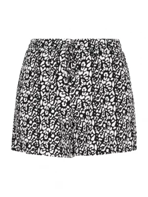 Foto van product swirly Broek 'Comfy' zwart / wit
