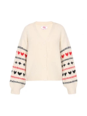Foto van product MYMO Gebreid vest rood / zwart / wolwit