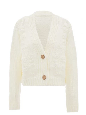 Foto van product MYMO Gebreid vest wolwit