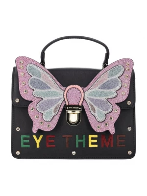 Foto van product MYMO Handtas 'Eye Theme' lichtblauw / pink / rosa / zwart