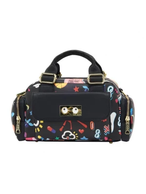 Foto van product MYMO Handtas 'Pop Eyetheme' geel / rood / zwart / wit
