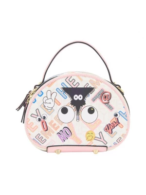 Foto van product MYMO Handtas 'Pop Eyetheme' gemengde kleuren / wit