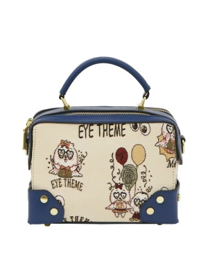 Foto van product MYMO Handtas 'Pop Eyetheme' gemengde kleuren / wolwit