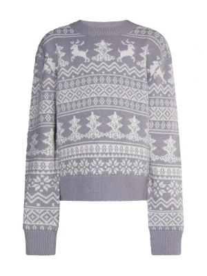 Foto van product myMo KIDS Trui 'Mimo' grijs / wit