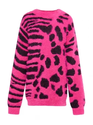 Foto van product myMo KIDS Trui 'Mimo' pink / zwart