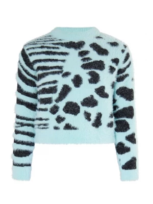 Foto van product myMo KIDS Trui mintgroen / zwart