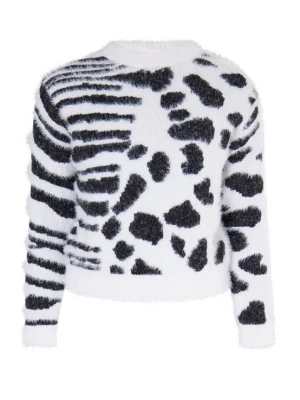 Foto van product myMo KIDS Trui zwart / wit