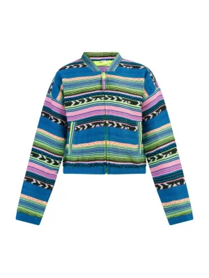 Foto van product myMo KIDS Tussenjas blauw / gemengde kleuren