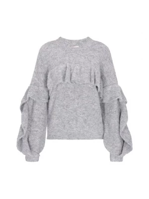 Foto van product MYMO Oversized trui 'Young Fashion' grijs gemêleerd
