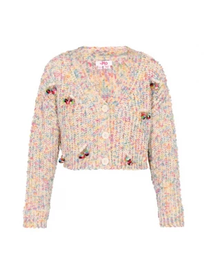 Foto van product MYMO Oversized vest 'Young Fashion' lichtblauw / geel / lavendel / wolwit
