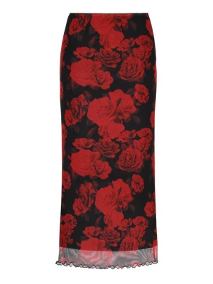 Foto van product myMo ROCKS Rok 'Fashion Look' antraciet / rood / zwart