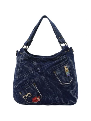 Foto van product nelice Schoudertas donkerblauw