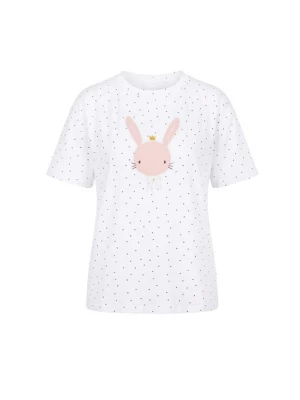 Foto van product MYMO Shirt 'Pop' goudgeel / rosa / zwart / wit