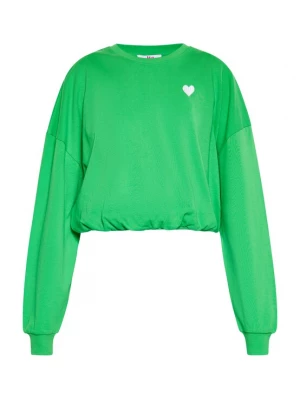 Foto van product MYMO Sweatshirt groen / wit