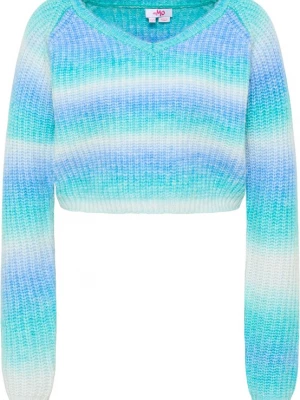 Foto van product MYMO Trui 'Biany' blauw / turquoise / wit