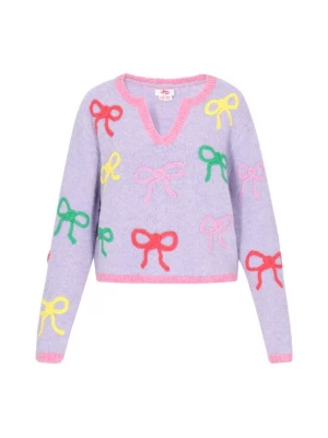 Foto van product MYMO Trui geel / lila / rosa / rood