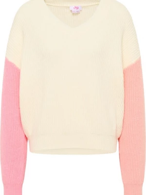Foto van product MYMO Trui 'Nolie' pink / wolwit
