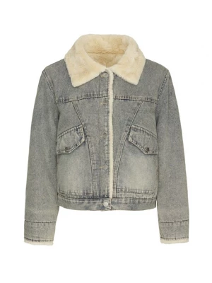 Foto van product MYMO Tussenjas beige / blauw denim