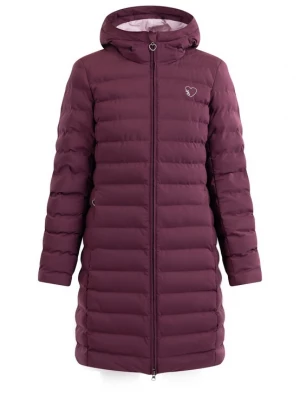 Foto van product MYMO Wintermantel aubergine / wit