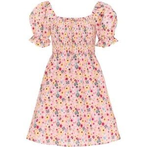 Foto van product MYMO Zomerjurk blauw / gemengde kleuren / oudroze