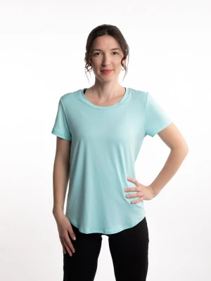 Foto van product mymotus Functioneel shirt 'mymotus®, ladies fitness T-Shirt, YW22' aqua
