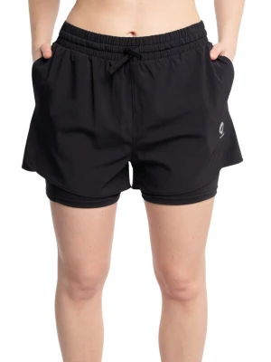 Foto van product mymotus Sportbroek 'Mymotus® ladies Running Twin Shorts, Jet Black-Black, RW81' zwart