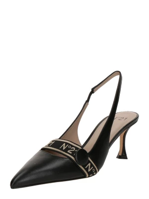 Foto van product N°21 Slingpumps beige / zwart