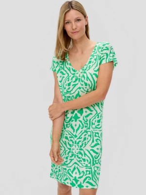 Foto van product Nachthemd van zuivere viscose s.Oliver groen