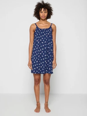 Foto van product Nachtjapon Lauren Ralph Lauren donkerblauw