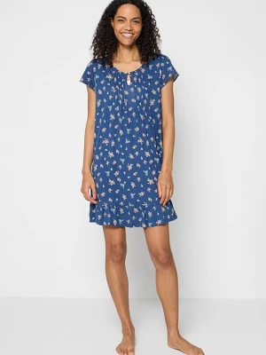 Foto van product Nachtjapon Lauren Ralph Lauren donkerblauw