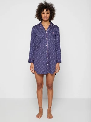 Foto van product Nachtjapon Lauren Ralph Lauren donkerblauw