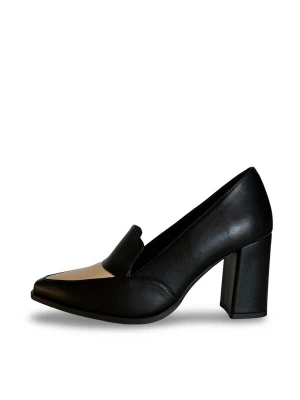 Foto van product nae Vegan Shoes Pumps 'JULIA' beige / zwart